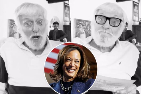 Dick Van Dyke, de 98 años, hace una rara aparición en las redes sociales para apoyar a Kamala Harris como presidenta