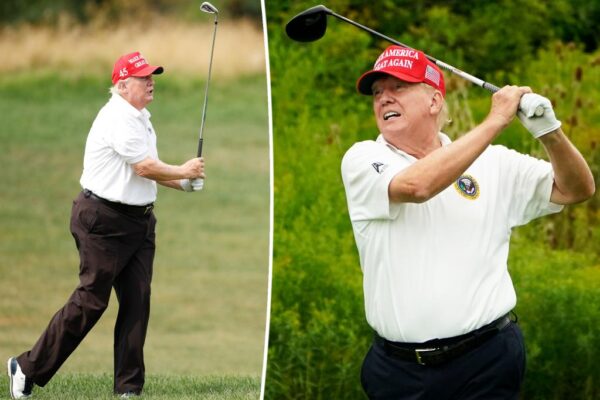 Donald Trump dice a sus amigos de golf que deja los links