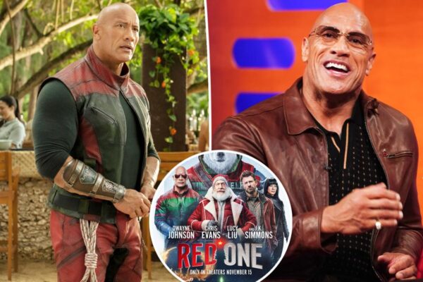 Dwayne ‘The Rock’ Johnson confiesa que orinó en botellas en el rodaje de ‘Red One’