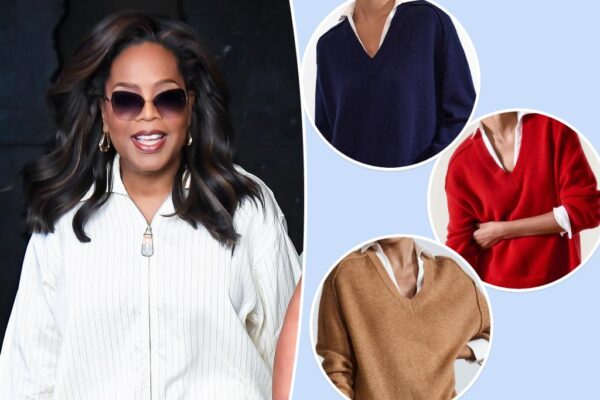 El jersey “imprescindible” de Oprah es “una forma fácil de ir conjuntado”.