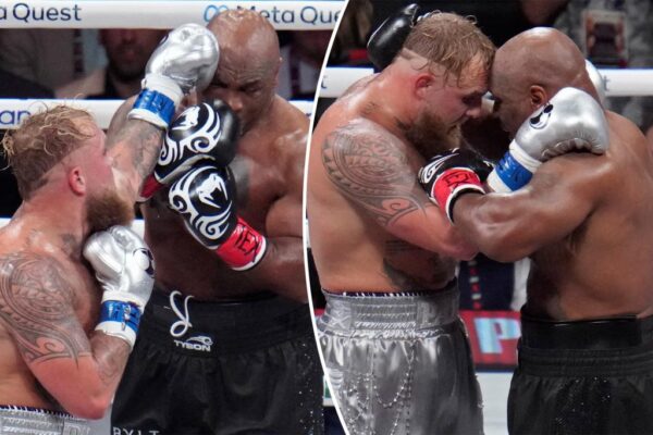 Jake Paul derrota al agotado Mike Tyson por decisión unánime