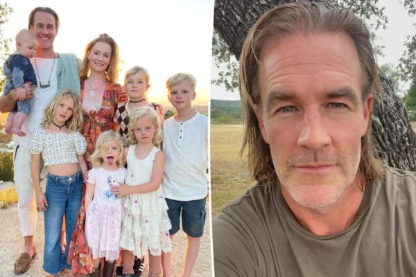 James Van Der Beek, padre de 6 hijos, se hizo la vasectomía antes de que le diagnosticaran cáncer