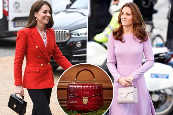 Kate Middleton tiene este bolso de Aspinal of London en dos colores y está de oferta