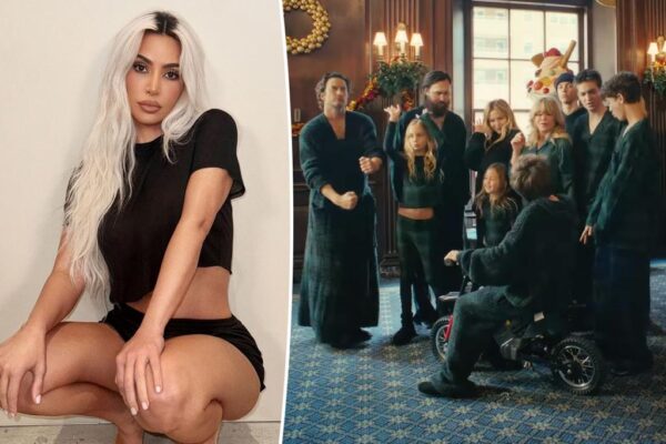 Kim Kardashian tachada de “fuera de onda” por la fastuosa campaña navideña de Skims tras las elecciones presidenciales