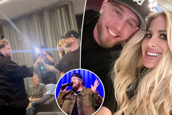 Kim Zolciak y Chet Hanks alimentan los rumores de romance en el concierto de Jelly Roll