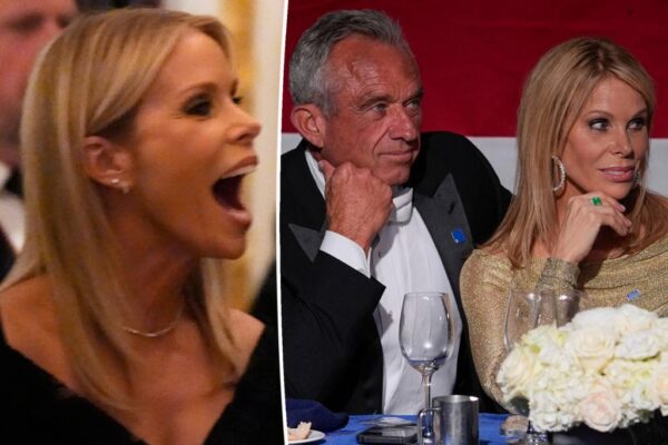 La esposa liberal de RFK Jr. Cheryl Hines ‘jugando limpio’ con la multitud MAGA en Mar-a-Lago