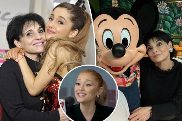 La madre de Ariana Grande, Joan, quiere que sus cenizas sean esparcidas en Disney World