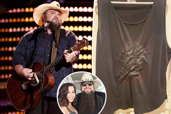 La mujer del ganador de ‘La Voz’ Sundance Head revela su parte superior agujereada por una bala tras un accidente con una pistola