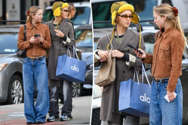 Lila Moss e Iris Law se van de compras por Nueva York