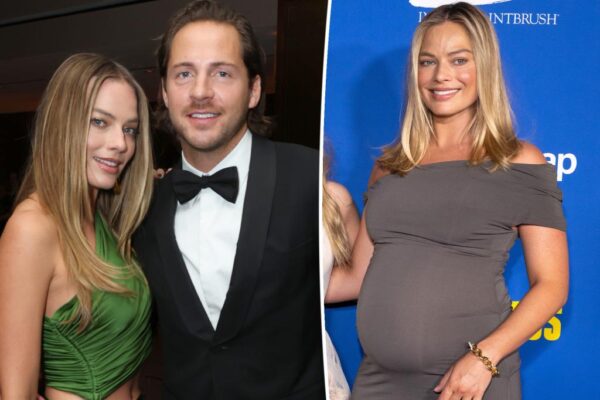 Margot Robbie da a luz a su primer hijo con su marido Tom Ackerley