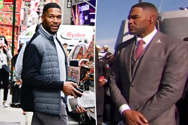 Michael Strahan lanza el teléfono a un periodista tras una pregunta sobre la polémica del himno nacional