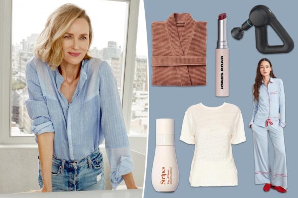 Naomi Watts comparte sus productos de moda y belleza favoritos