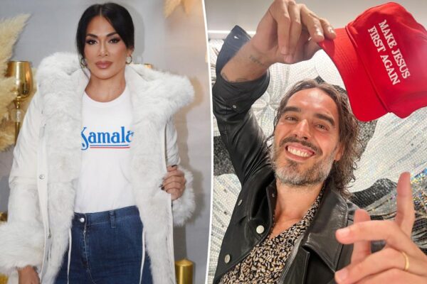 Nicole Scherzinger vista con una camiseta de Kamala Harris antes de apoyar un post pro-Trump