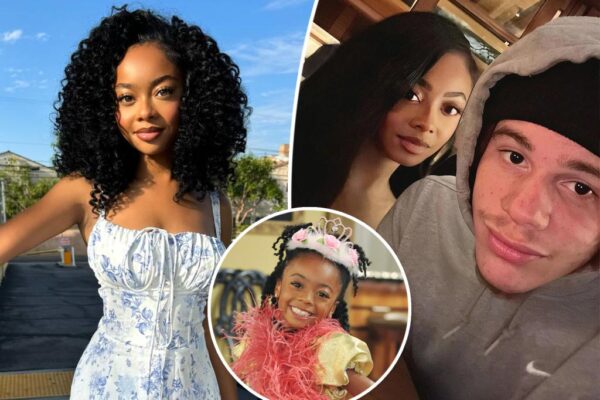 Skai Jackson, de 22 años, está embarazada y espera su primer hijo con su novio