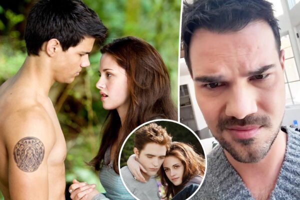 Taylor Lautner sugiere que ‘Crepúsculo’ debería haber acabado con Bella y Jacob juntos