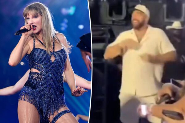 Taylor Swift hace un dulce guiño a Travis Kelce en la tercera noche de su gira Toronto Eras Tour