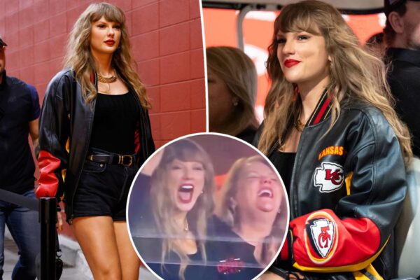 Taylor Swift se emociona celebrando un touchdown de los Chiefs con su madre Andrea