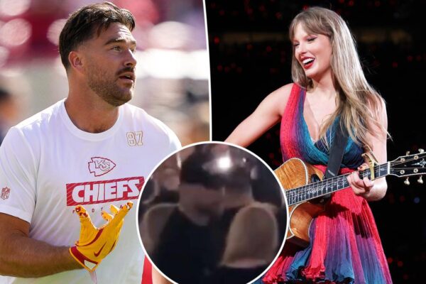 Taylor Swift “sorprendida” por la aparición de Travis Kelce en el show de Indianapolis Eras Tour