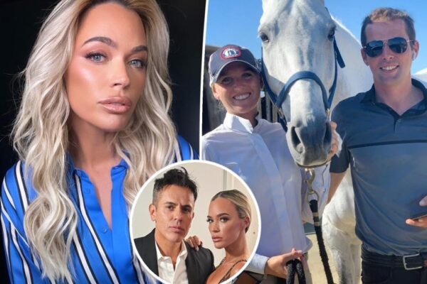 Teddi Mellencamp y la esposa de su amante, entrenador de caballos, tienen un incómodo encuentro en medio de un escándalo de engaño