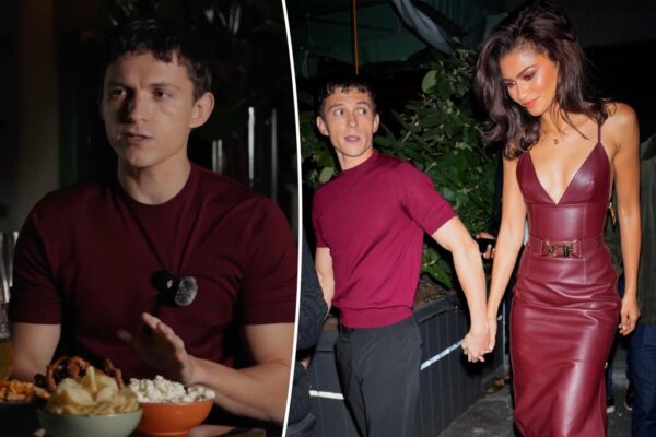 Tom Holland confiesa que googleó a su novia Zendaya por su ‘ansiedad’