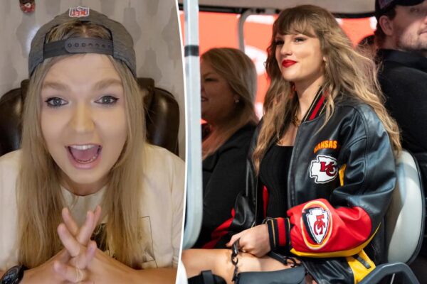 Una fan de Taylor Swift dice que el estilista de la estrella compró su vieja chaqueta Chiefs en eBay: Estoy flipando